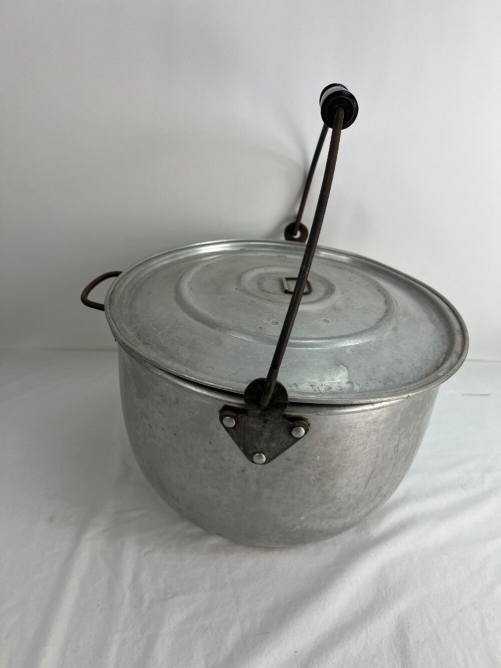 Vintage Wear-Ever Aluminum Large 17qt 2367 Stock Pot with Lid 3422